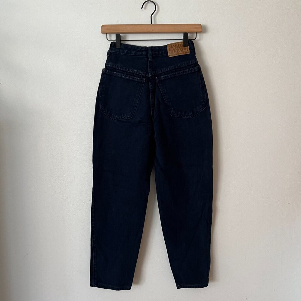 Vintage Marithe Francois Girbaud High Rise Tapered Mom Jeans Women's Size 1/2 - Picture 7 of 10